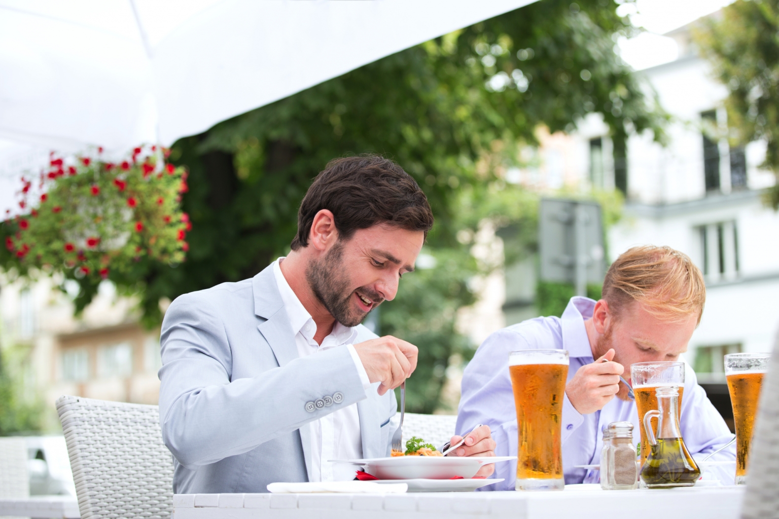 Ein gutes Essen in der 7Stern Brauerei